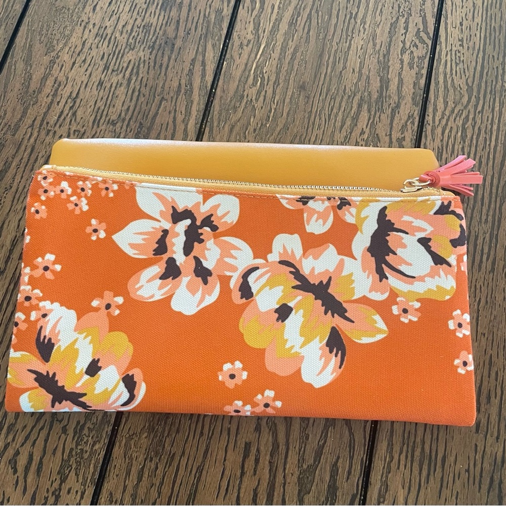 Rachel Pally Floral Orange/Yellow Clutch